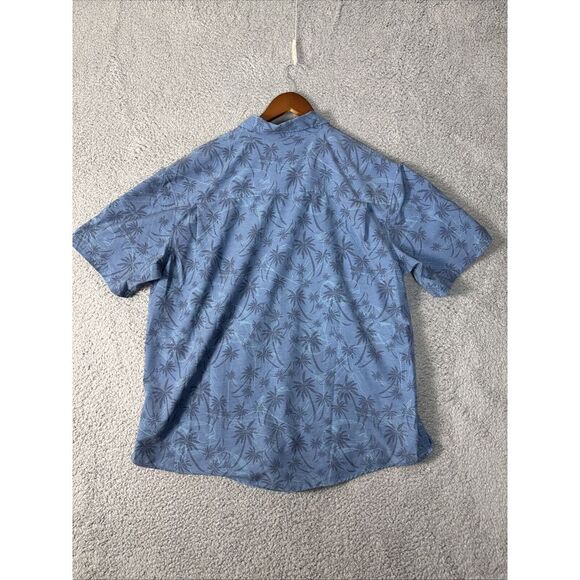 Huk Shirt Mens XL Fishing Button Down Lightweight Outdoors Hawaiian Tropical - Picture 7 of 7